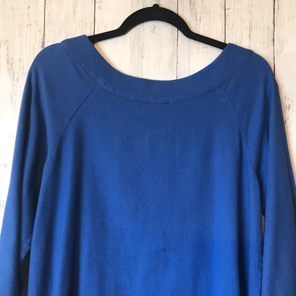 Soft Surroundings Women’s Blue Tunic 3/4 Length Sleeve Top Small - Picture 13 of 16